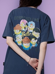 Buy Bts - Bts X Dm4 Official Md Short Sleeve T-Shirt Blue M