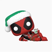 Buy Marvel Comics - Deadpool (Lounging) Holiday Pop! Vinyl