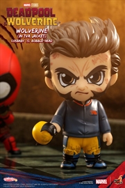 Buy Deadpool & Wolverine - Wolverine Unmasked in TVA Jacket Cosbaby