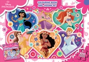 Buy Disney Princess Create Your World: Colouring Book and Jigsaw Set (100 Pieces)