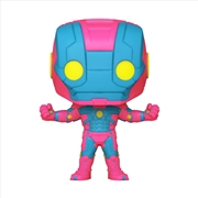 Buy Marvel Comics - Iron Man MkV (Infinity Saga) US Exclusive Black Light Pop! Vinyl [RS]