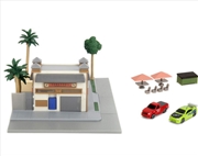 Buy Fast & Furious - Toretto's Cafe NanoScene with 2 Vehicles