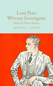 Buy Lord Peter Wimsey Investigates