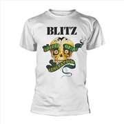 Buy Blitz - Voice Of A Generation (White): White: Large Tshirt