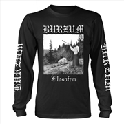 Buy Burzum Long Sleeve - Filosofem 2018: Black: Large Shirt