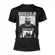 Buy Burzum - Black Metal: Black: Large Tshirt