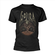 Buy Gojira - Cycles (Organic): Black: Large Tshirt