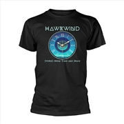 Buy Hawkwind - Stories From Time And Space: Black: Large Tshirt