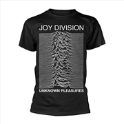 Buy Joy Division - Unknown Pleasures (Black): Black: Large Tshirt