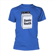 Buy Sonic Youth - Washing Machine: Blue: Large Tshirt