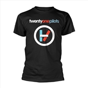 Buy Twenty One Pilots - Vessel Logo: Black: Large Tshirt