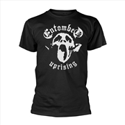 Buy Entombed - Uprising: Black: Medium Tshirt