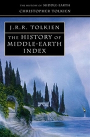 Buy History Of Middle Earth Index