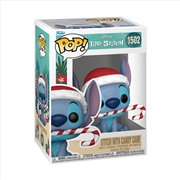 Buy Lilo & Stitch - Stitch with Candy Cane Holiday Pop! Vinyl