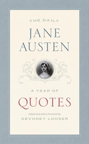 Buy The Daily Jane Austen: A Year of Quotes