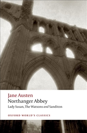 Buy Northanger Abbey, Lady Susan, the Watsons, Sanditon