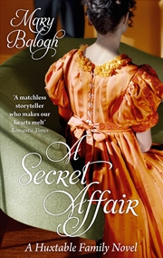 Buy A Secret Affair: Number 5 in series (Huxtables)