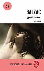 Buy Sarrasine (Le Livre de Poche) (French Edition)