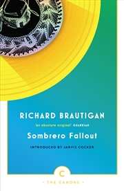 Buy Sombrero Fallout: A Japanese Novel (Canons)