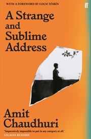 Buy STRANGE AND SUBLIME ADDRESS