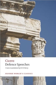 Buy Defence Speeches (Oxford World's Classics)