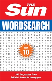 Buy The Sun Wordsearch Book 10