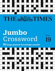 Buy The Times 2 Jumbo Crossword Book 19: 60 large general-knowledge crossword puzzles