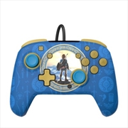 Buy PDP Switch Rematch Wired Controller Hyrule Blue