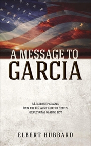 Buy Message To Garcia