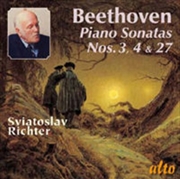 Buy Piano Sonatas 3 & 4 & 27