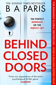 Buy Behind Closed Doors