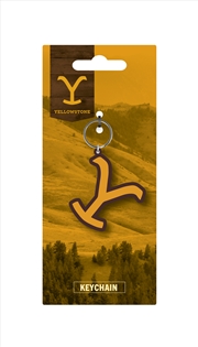 Buy Yellowstone - Logo - PVC Keyring