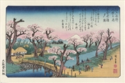 Buy Hiroshige - Evening Glow at Koganei - Reg Poster