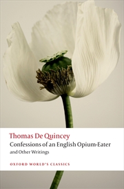 Buy Confessions Of An English Opium Eater