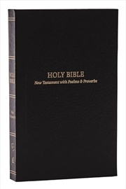 Buy KJV, Pocket New Testament with Psalms and Proverbs,  Red Letter, Comfort Print [Black]