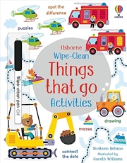 Buy Wipe-Clean Things That Go - Activities