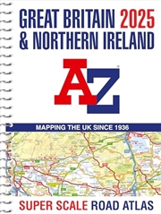 Buy Great Britain A-Z Super Scale Road Atlas