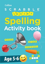 Buy Scrabble Junior Spelling Activity Book Age 5-6