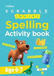 Buy Scrabble Junior Spelling Activity Book Age 6-7