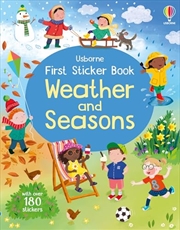 Buy First Sticker Book Weather and Seasons