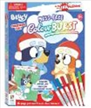 Buy Inkredibles Colour Burst Bluey Christmas