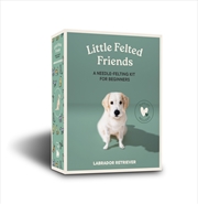 Buy Little Felted Friends: Labrador Retriever: Dog Needle-Felting Beginner Kits with Needles, Wool, Supp