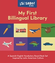 Buy My First Bilingual Library: A Spanish-English Vocabulary Board Book Set of Colors, Numbers, Animals,