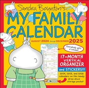 Buy My Family Calendar 2024-2025 Square Calendar