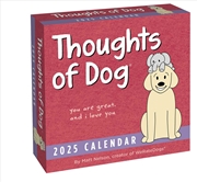 Buy Thoughts of Dog 2025 Boxed Calendar