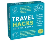 Buy Travel Hacks 2025 Boxed Calendar