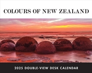 Buy Colours of New Zealand 2025 Double View Desk Easel Calendar