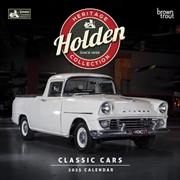 Buy Classic Holden Cars 2025 Square Calendar