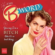 Buy B Word 2025 Square Calendar