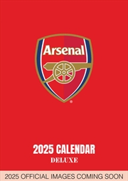 Buy Arsenal FC 2025 A3 Deluxe Calendar